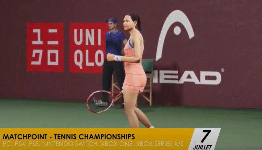 Gameplay du jeu vidéo « Matchpoint – Tennis Championships »