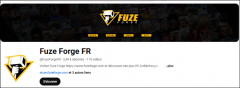 La chaîne YouTube de Fuze Forge