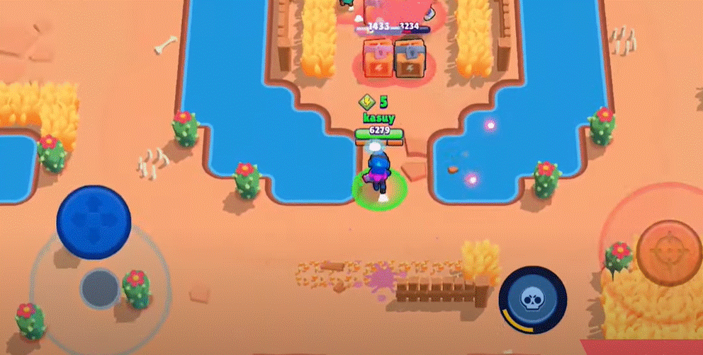 Gameplay du jeu vidéo « Brawl Stars » 