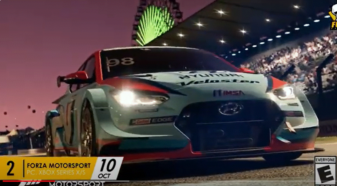 Gameplay du jeu vidéo « Forza Motorsport » 