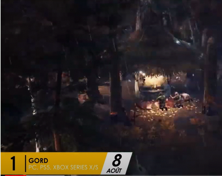 Gameplay du jeu vidéo « Gord »