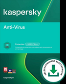 Pochette de logiciel Kaspersky Anti-Virus