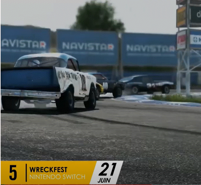 Capture du gameplay de « Wreckfest »