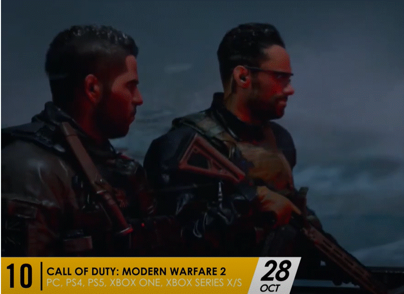 Gameplay du jeu vidéo « Call of Duty: Modern Warfare 2 »