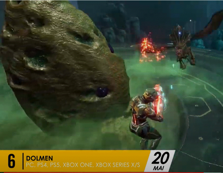 Gameplay du jeu vidéo « Dolmen » 