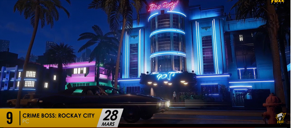 Gameplay du jeu vidéo « Crime Boss: Rockay City » 