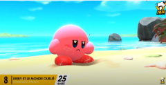 Capture du gameplay de « Kirby et le monde oublié »