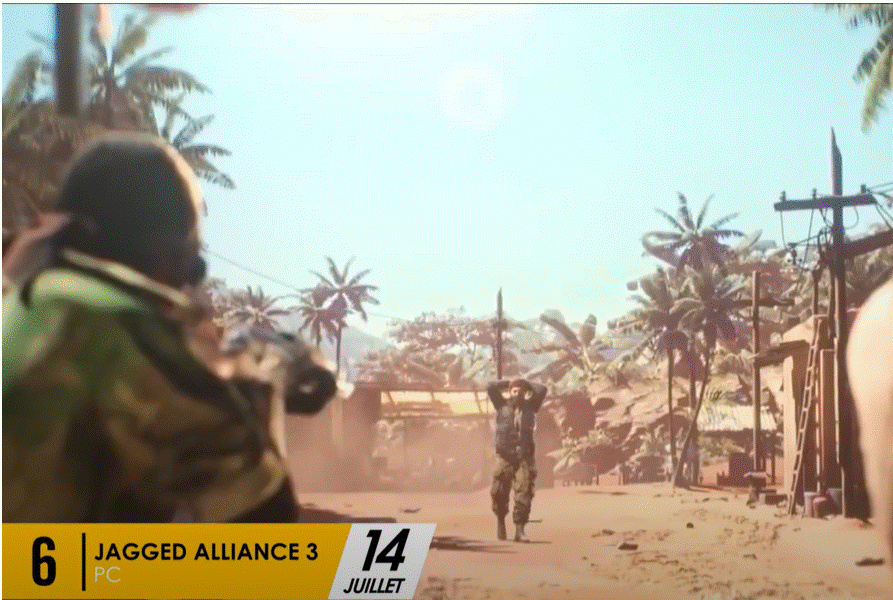 Gameplay du jeu vidéo « Jagged Alliance 3 »